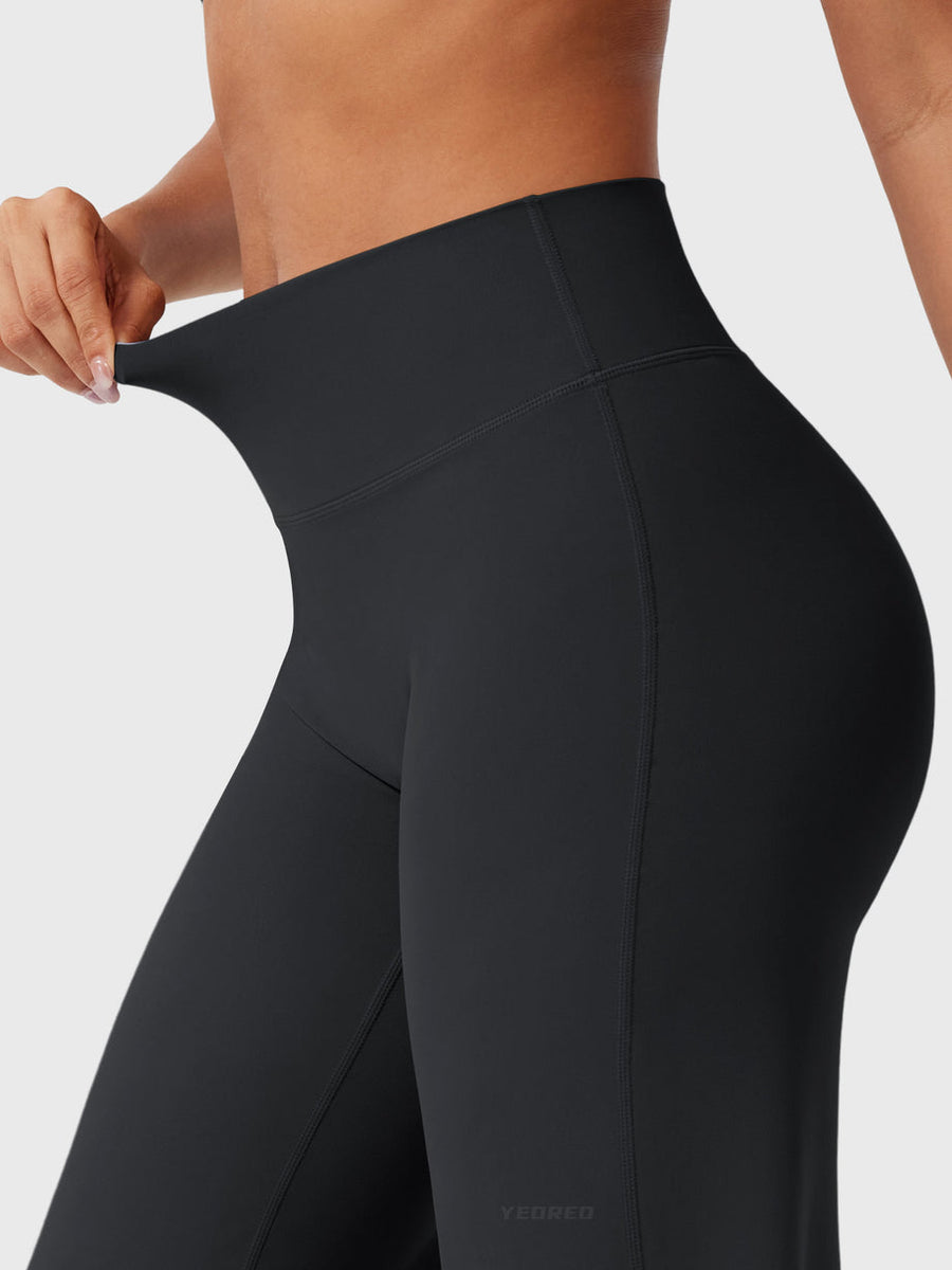 Legging LÏYA Straight — Taille Haute, Coupe Droite Sculptante