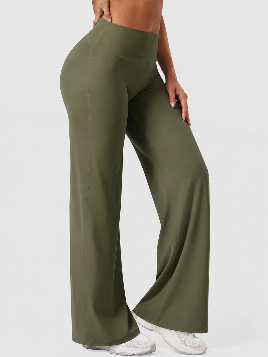 Legging LÏYA Straight — Taille Haute, Coupe Droite Sculptante